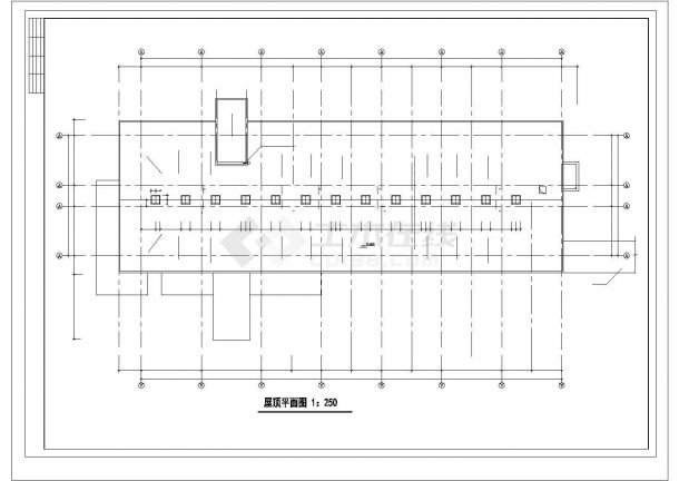 南京理工大学3900平米4层框架行政办公楼平面设计CAD图纸-图一