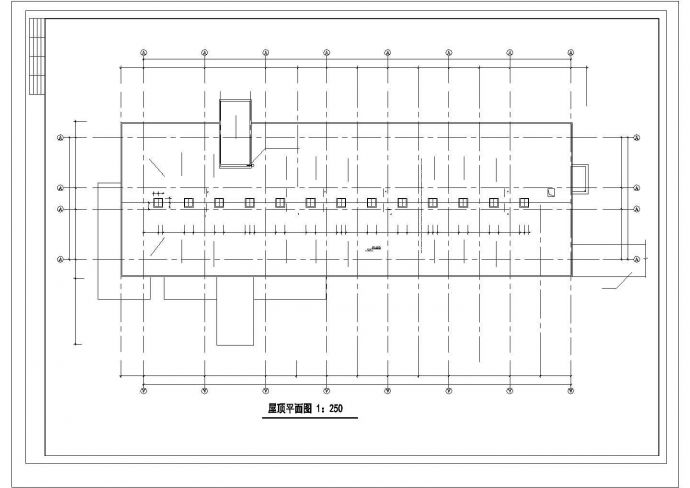南京理工大学3900平米4层框架行政办公楼平面设计CAD图纸_图1