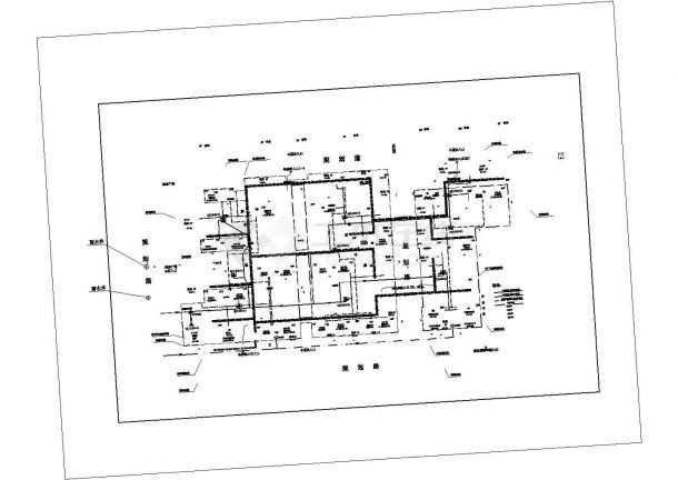 大型住宅小区工程室外管线综合布置图-图二