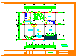 某三层别墅施工建筑cad施工图含效果图-图二