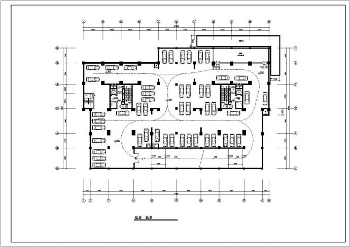 某高层住宅全套建筑施工图CAD图纸_图1