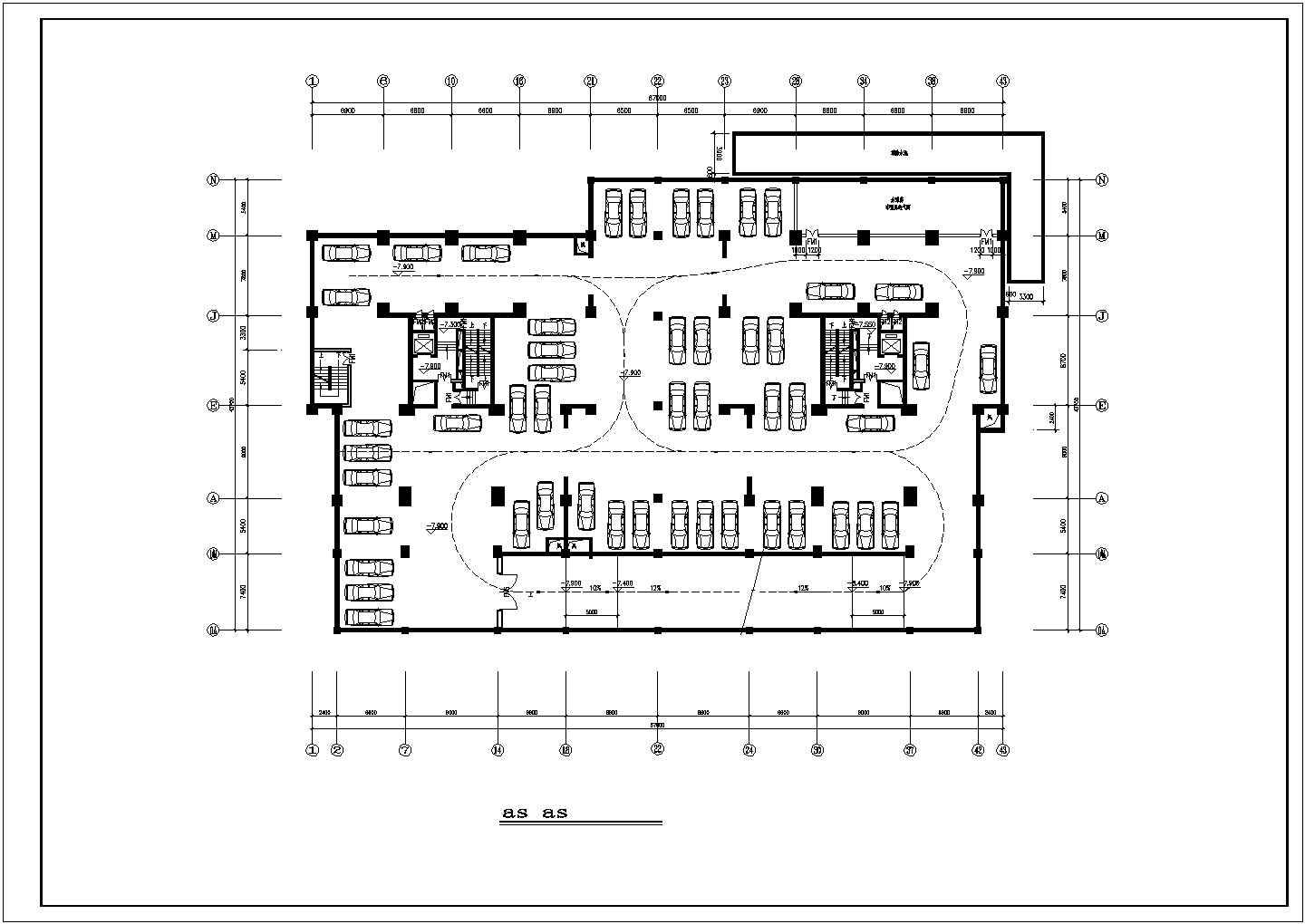 某高层住宅全套建筑施工图CAD图纸