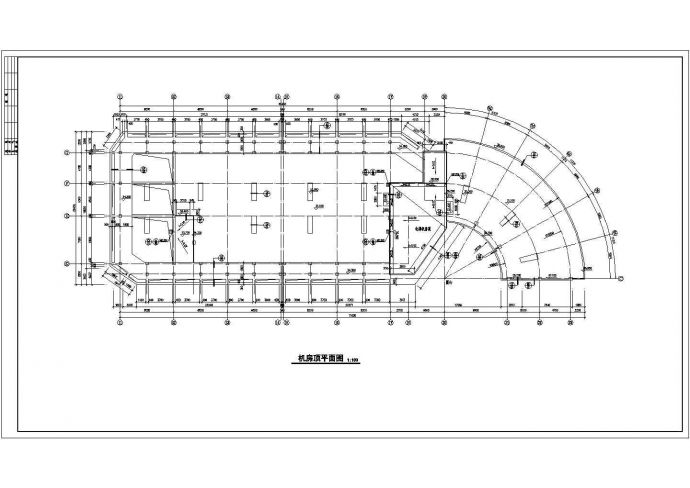 某城市商业翡翠山湖酒店建筑完整设计施工CAD图纸_图1