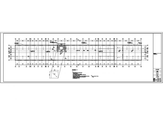 六层面粉厂生产车间筒仓建筑结构施工图(图纸50张)_图1