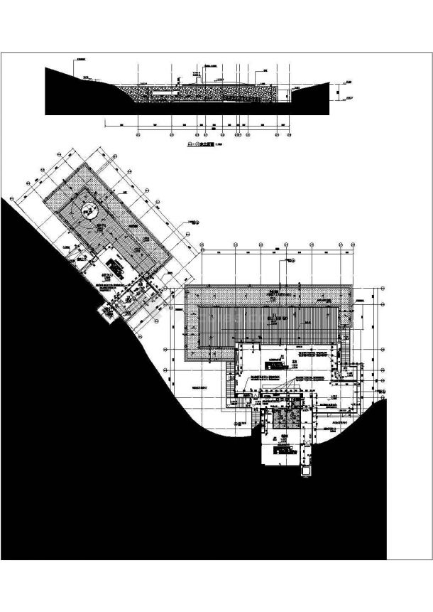 茶舍 山地游客中心建设项目（绿城设计）--建筑-图一