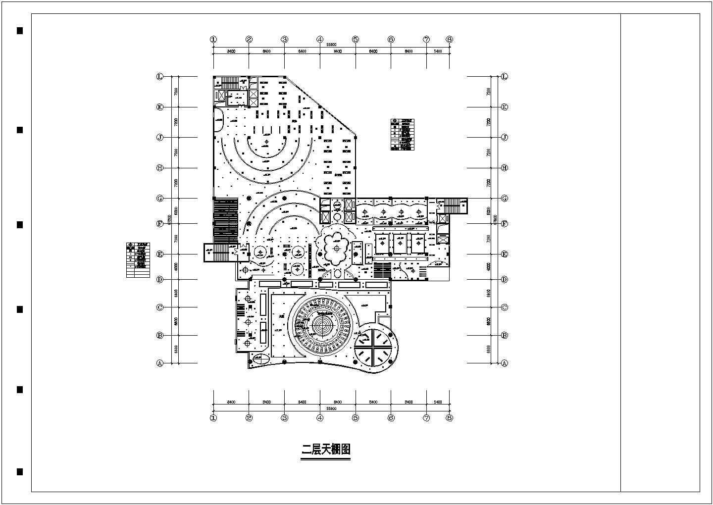 某度假假日高级酒店建筑设计方案施工CAD图纸