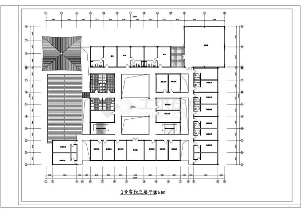 某度假假日民居式客栈建筑全套设计方案施工CAD图纸-图二