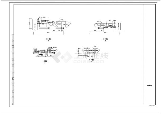 [山东]高层商业综合楼空调通风及防排烟系统设计施工图（大院作品 含制冷机房设计）-图二