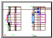 两层戏楼组合建筑设计CAD施工图-图二
