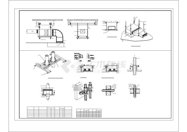 [广东]某多层公共建筑空调通风及防排烟系统设计施工CAD图（节能设计）-图二