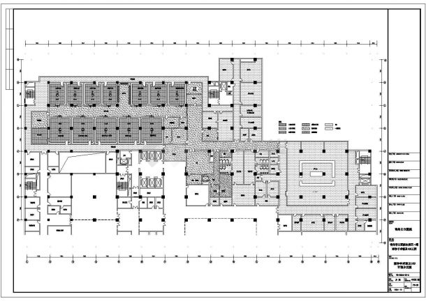 青岛某医院手术室中央空调设计cad全套施工图-图二