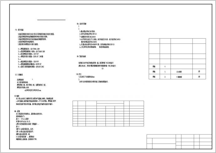 某大型综合商场毕业设计cad全套施工图(含设计说明，含实习报告，含计算书、建筑结构设计图)_图1