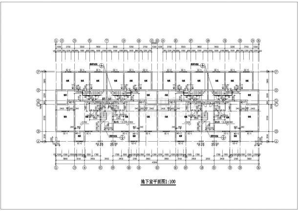 浙江省温州市市区某复式居民楼施工设计CAD图纸-图一