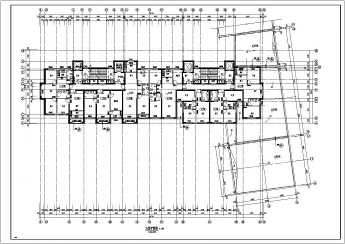 33层高层全套建筑专业施工图纸_图1