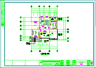某地三层自建房全套建筑结构设计cad施工图_图1