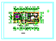 2层330.7平米砖混结构城市环卫班点及公厕建施设计CAD图【含设计说明 营造做法表】-图一