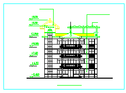 某多层自建房建筑cad设计图纸含效果-图二