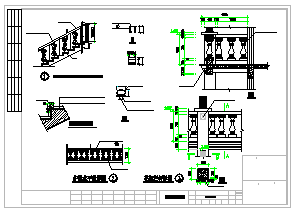 某地二层联排别墅建筑全套cad施工图含效果图_图1