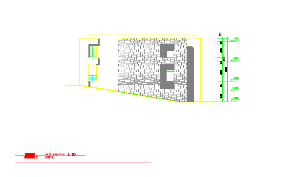 某地区别墅建筑cad施工设计图纸含效果图_图1