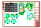 某二层别墅建筑结构设计cad施工图含效果图_图1