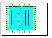 单层钢结构厂房建施结施工图纸-图二