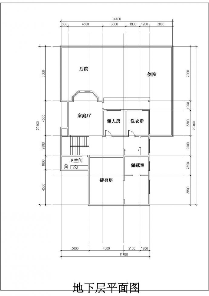【安陆】某地欧式风格多层别墅楼全套设计施工cad图纸_图1