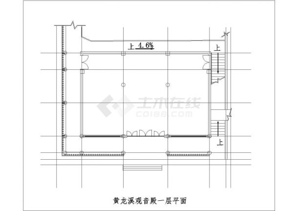 桂林古庙全套测绘底商私人住宅楼设计CAD详细建筑施工图-图一