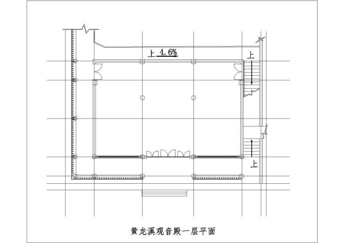 桂林古庙全套测绘底商私人住宅楼设计CAD详细建筑施工图_图1