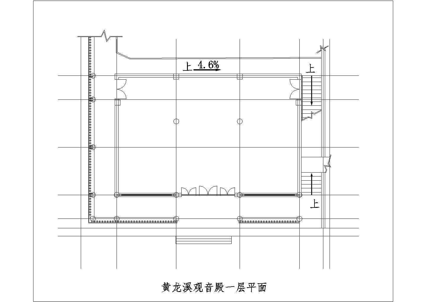桂林古庙全套测绘底商私人住宅楼设计CAD详细建筑施工图