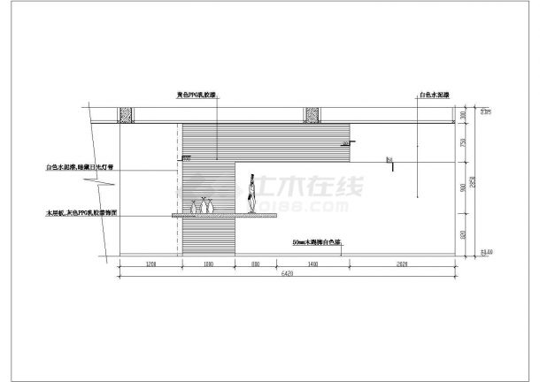 永州私宅客厅底商私人住宅楼设计CAD详细建筑施工图-图二