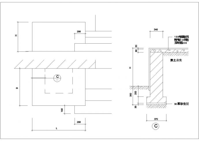 某室外构造CAD全套设计图纸_图1