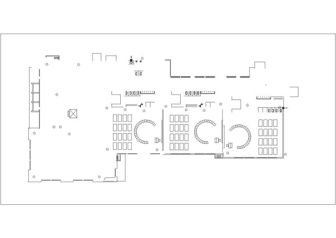 上海某幼儿园2600平米左右3层框架教学楼全套暖通系统CAD设计图纸_图1