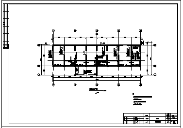 别墅设计_某三层框架结构古代徽派风格结构别墅结构施工cad图纸_图1