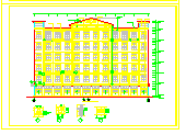 6层6486平米框架结构厂房建施工图纸-图二