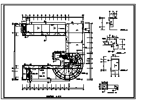十层带地下室大学教学综合楼建筑施工cad图，共三十四张-图一