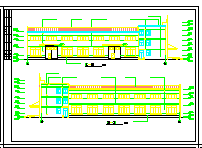 2层局部3层生产车间建筑施工图纸-图二