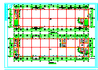 3层4400.74平米沿海地区投资公司厂房建筑设计cad施工图-图一