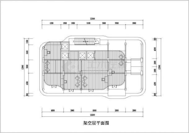 【南京】某带地库小高层户型公寓楼全套施工设计cad图纸-图一
