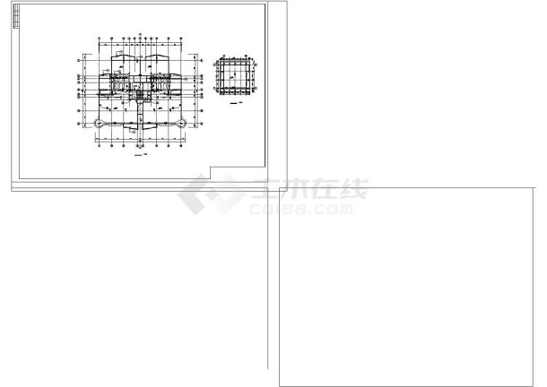 某高层单身公寓CAD建筑施工图-图一