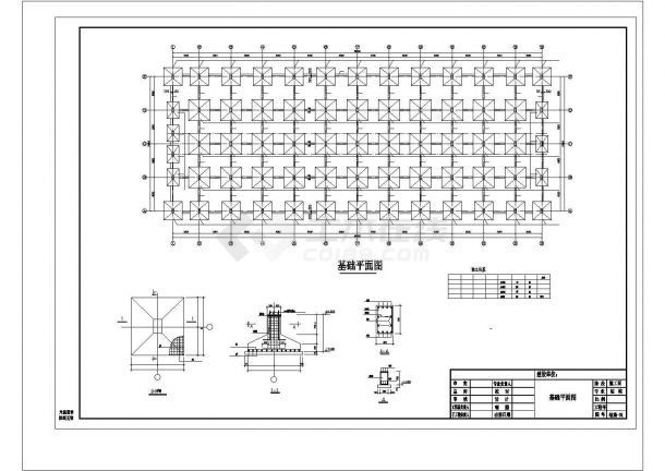 某二层全钢CAD结构超市设计-图二