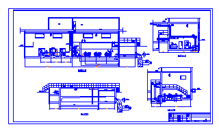 某净水厂v型滤池工程施工全套图纸