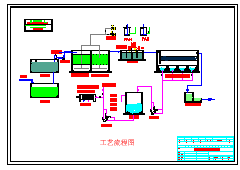 [深圳]废水处理工程设计施工图纸（含施工方案）-图一