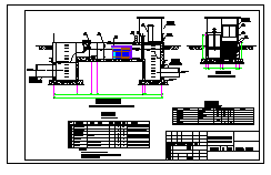 广东某5万吨紫外线消毒系统设计CAD图纸-图二