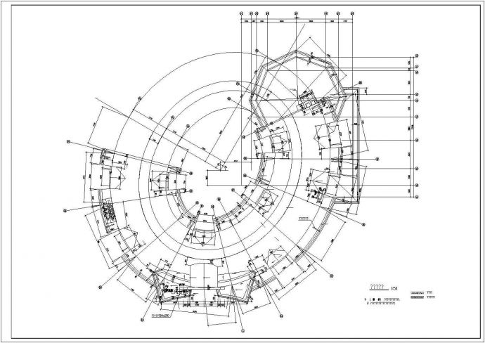 某英式别墅石材详细CAD整套图_图1
