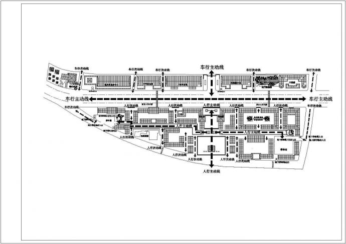 某商贸区规划方案设计施工CAD图纸_图1