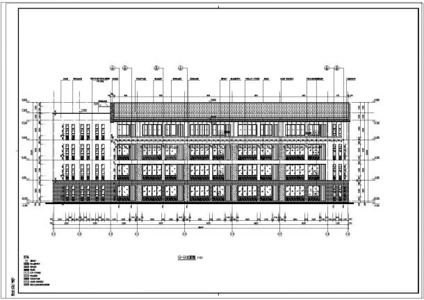 某学校主教学楼（6栋 3.9万方）迁建工程--建筑-图二