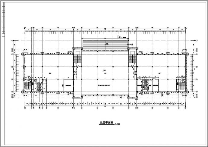 某城市欧式宾馆酒店建筑方案设计施工CAD图纸_图1