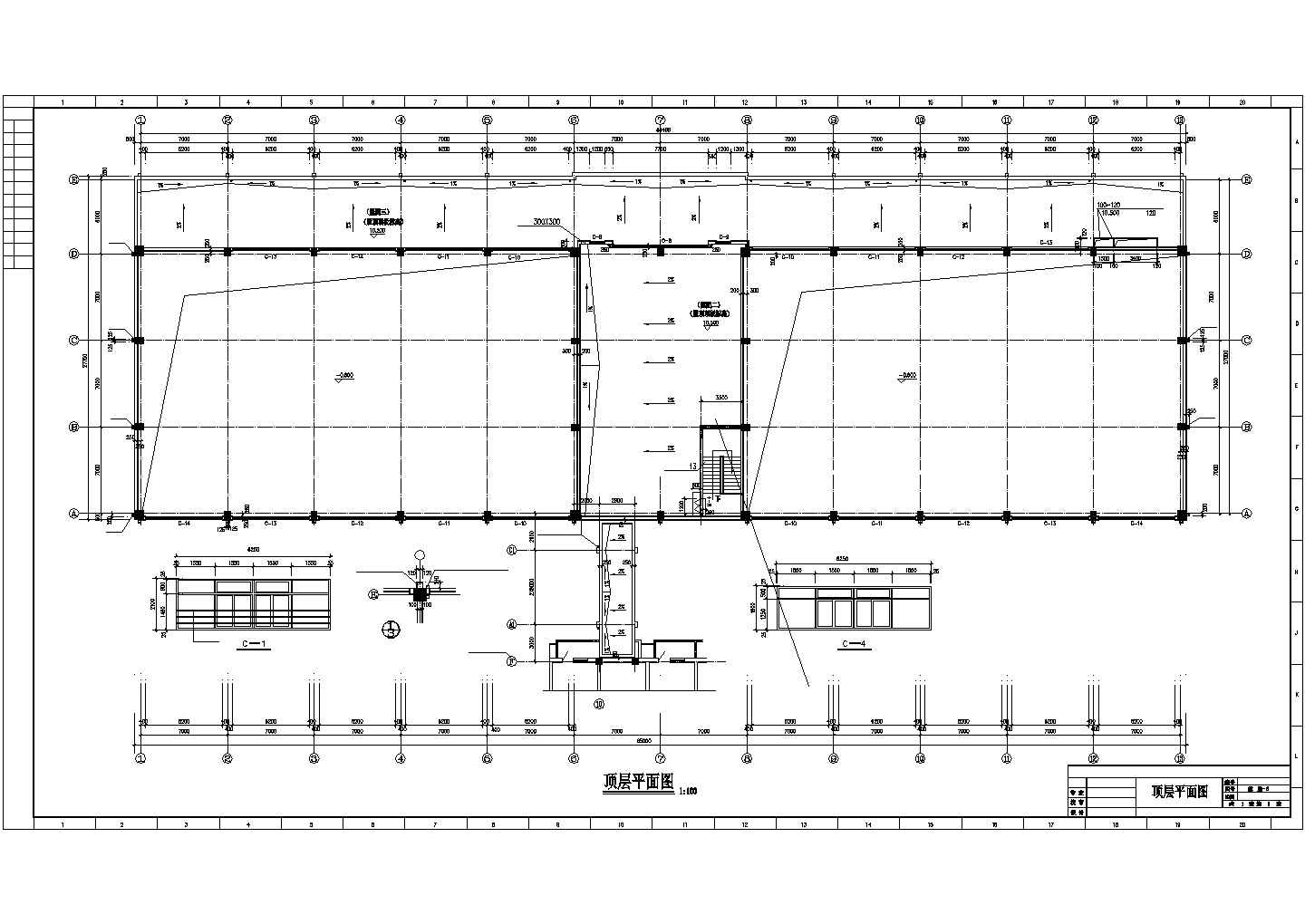 某地区商业体育馆建筑全套方案设计施工CAD图纸