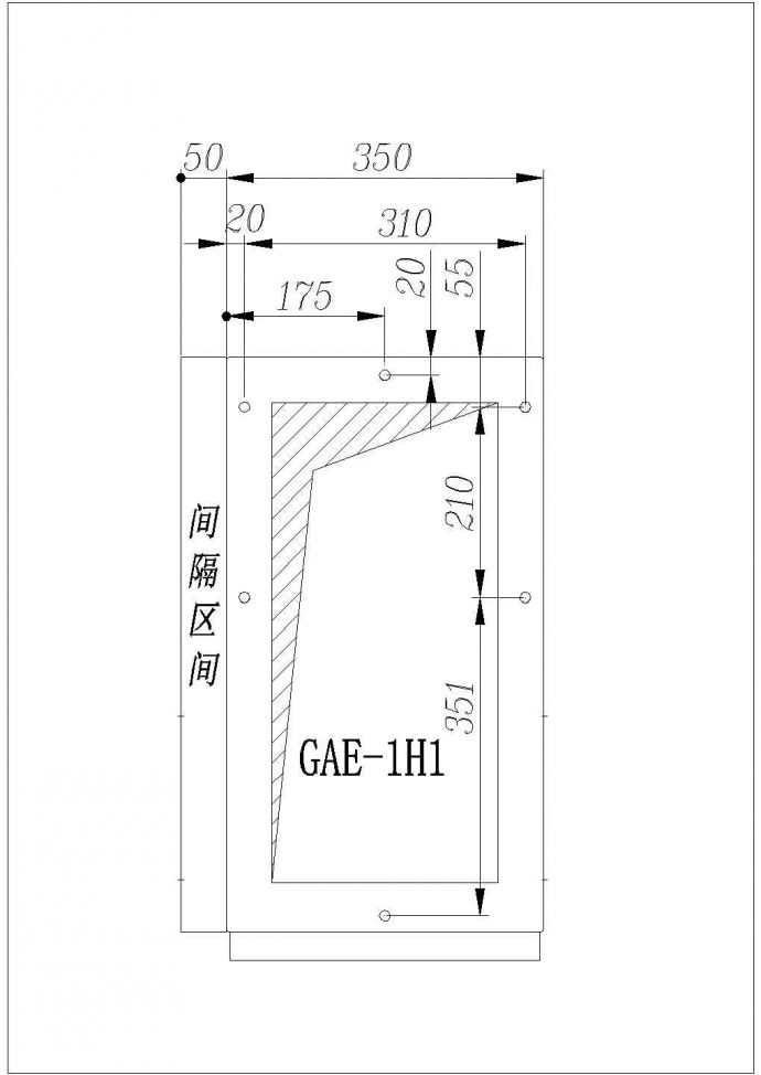 某精致电气环网柜底座设计CAD套图_图1
