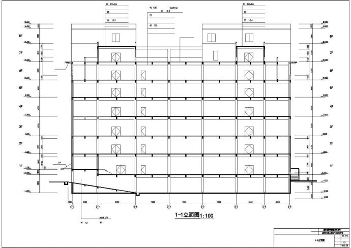 某地区现代百货大楼建筑方案完整设计施工CAD图纸_图1